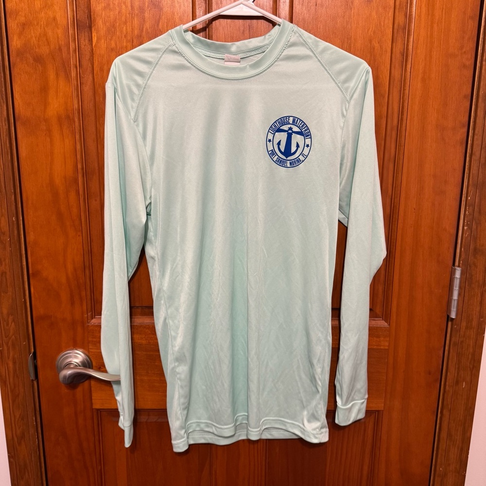 Mint Green Long Sleeve SPF tee